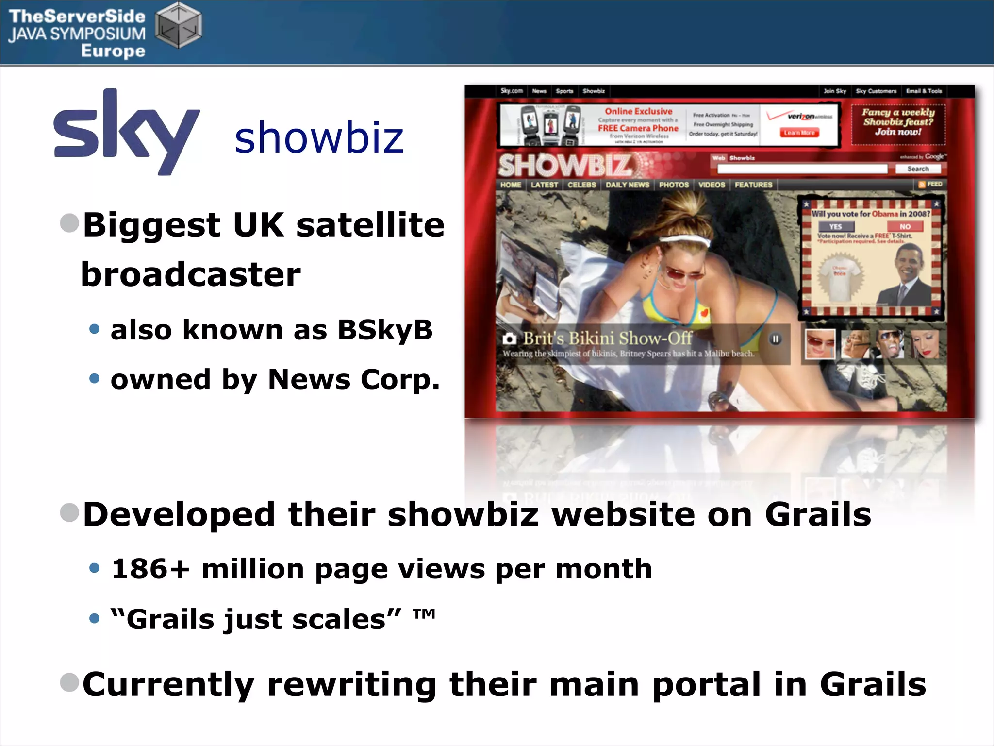 Groovy in the Enterprise - Case Studies - TSSJS Prague 2008 - Guillaume Laforge