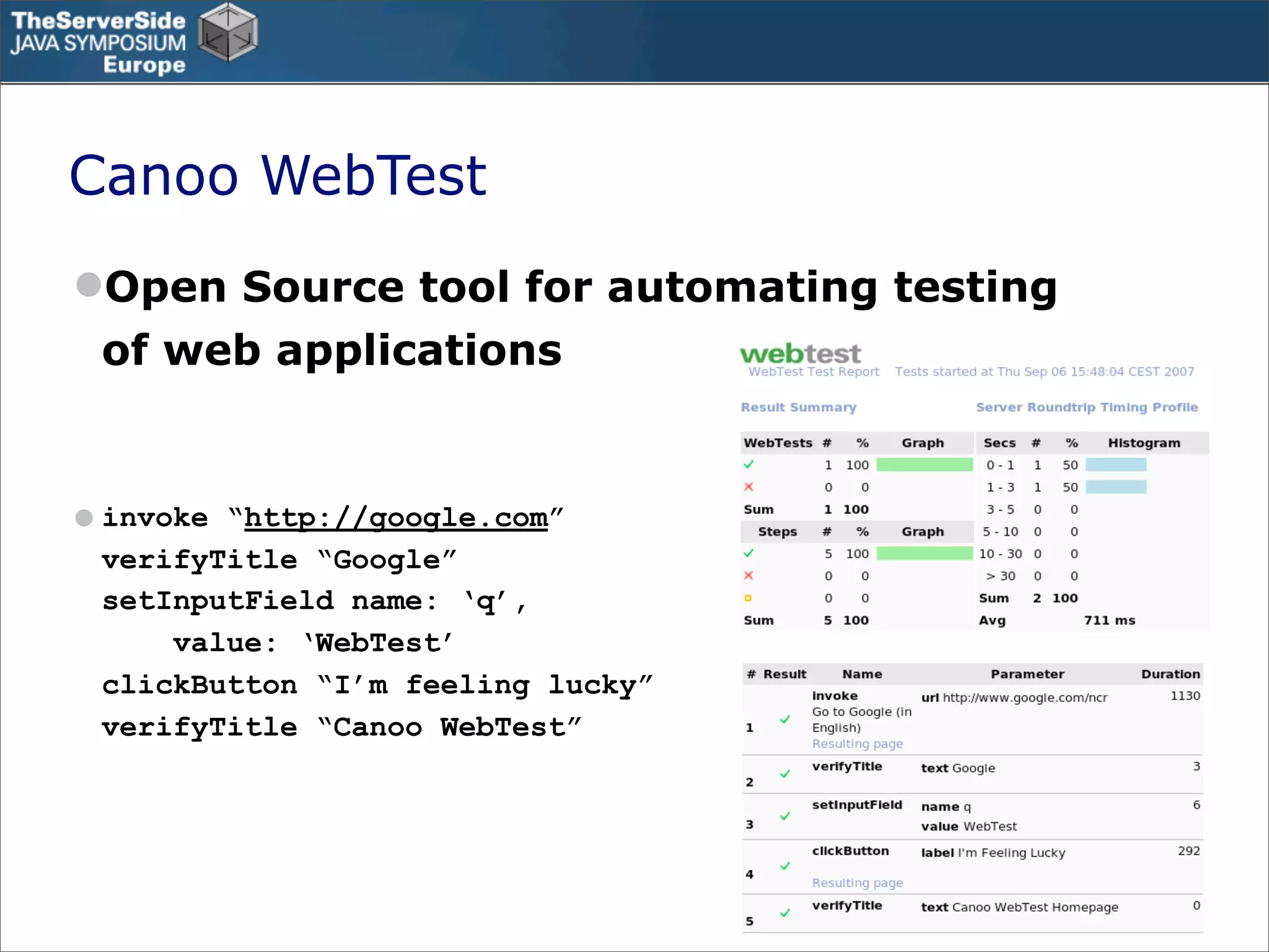 Groovy in the Enterprise - Case Studies - TSSJS Prague 2008 - Guillaume Laforge