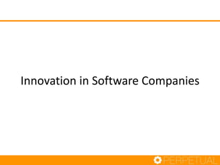 Applying Innovation in Software Development | PPTX