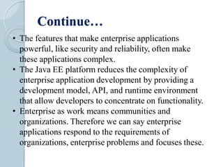 Enterprise java unit-1_chapter-1 | PDF