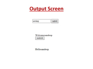 Output Screen
 