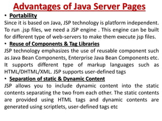 Enterprise java unit-3_chapter-1-jsp | PDF