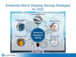 Enterprise Mail & Shipping Savings Strategies
for 2022
 
