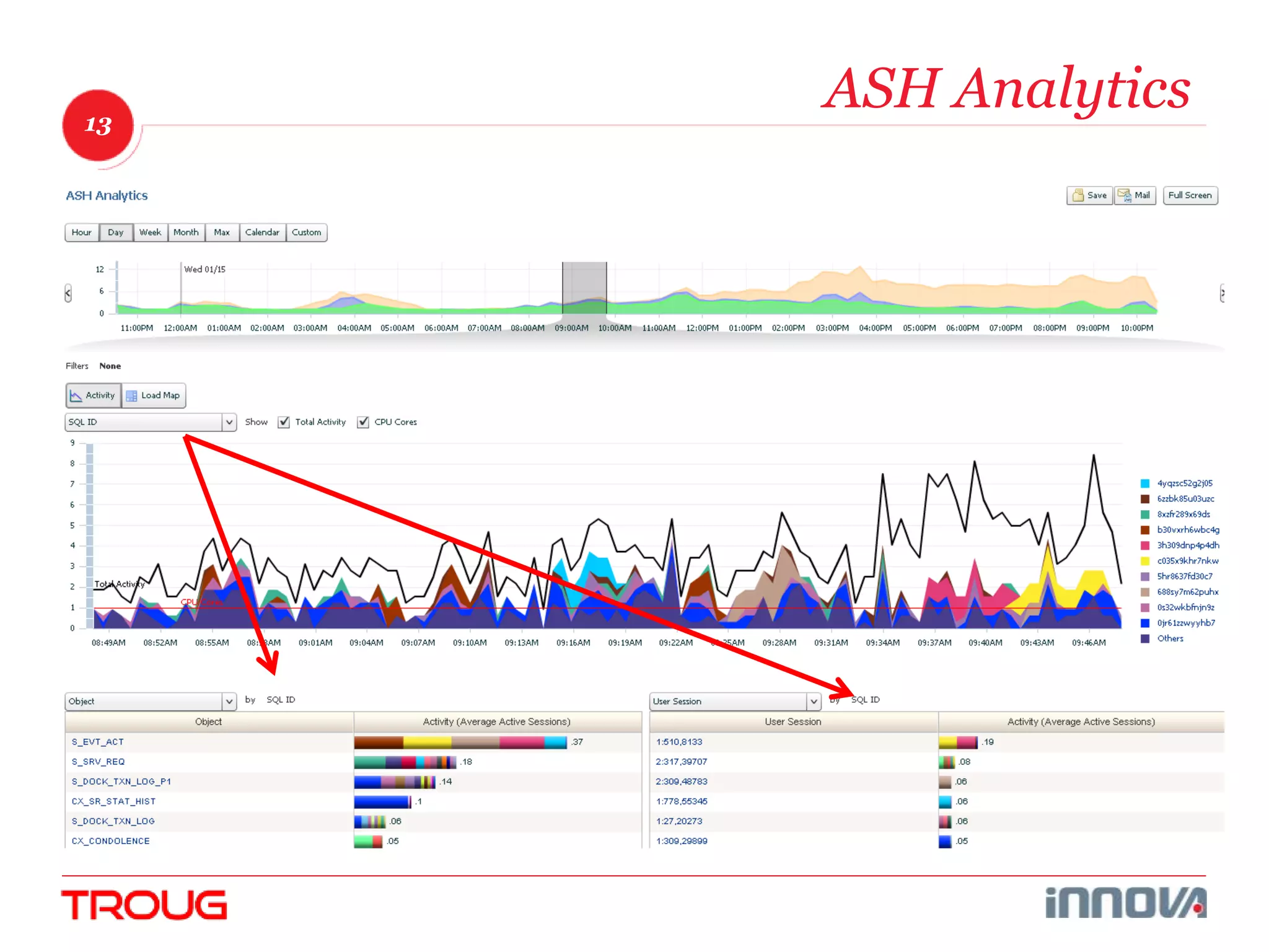 13 
ASH Analytics 
 