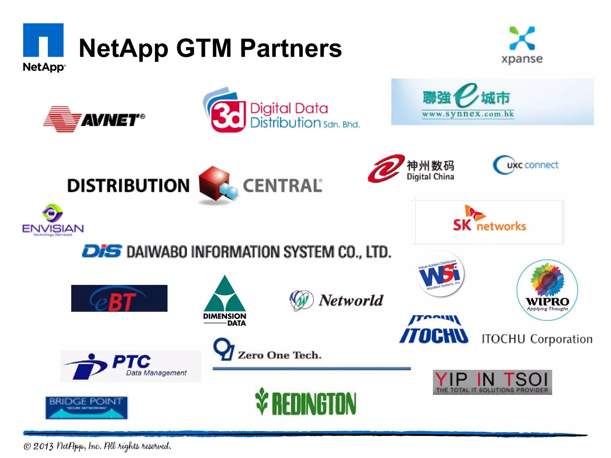 NetApp GTM Partners
 