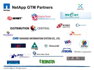NetApp GTM Partners
 