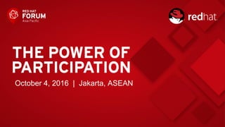 October 4, 2016 | Jakarta, ASEAN
 