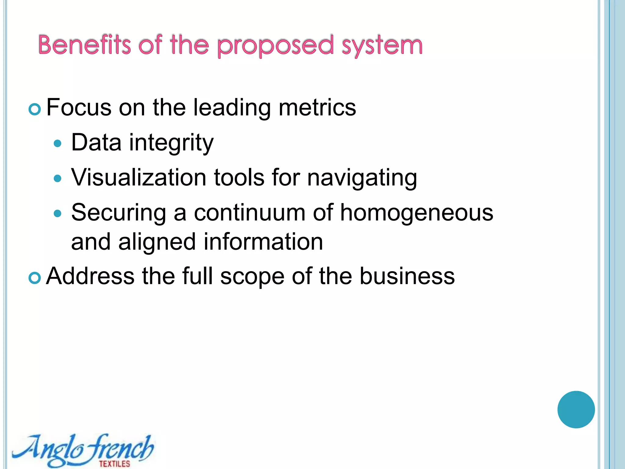 Project-Overview  Need for the project