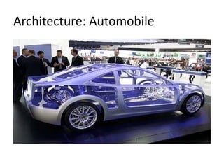 Architecture: Automobile
 