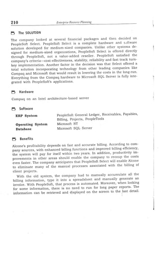 Enterprise resource planning by alexis leon (mohit)