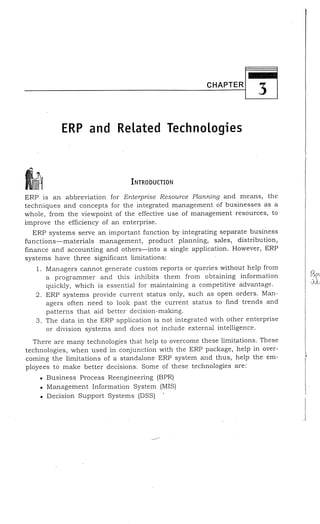 Enterprise resource planning by alexis leon (mohit)