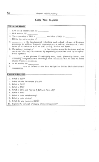 Enterprise resource planning by alexis leon (mohit)