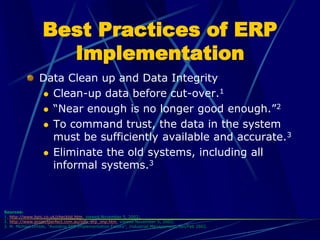 Enterprise Resource Planning (erp) | PPT