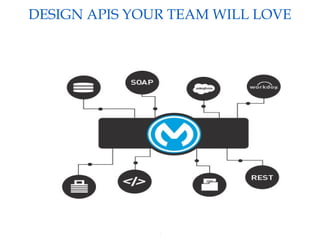 4
DESIGN APIS YOUR TEAM WILL LOVE
Providing an External HTTP or HTTPS Port
 