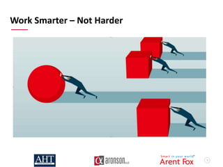 9
Work Smarter – Not Harder
 