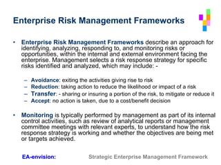 Enterprise Risk Management Framework | PDF