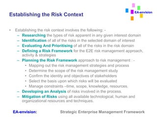 Enterprise Risk Management Framework | PDF