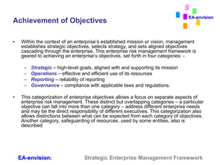 Enterprise Risk Management Framework | PDF