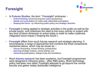 Foresight Risk Management Enterprise Risk Management Framework | PDF