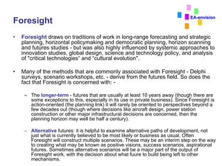 Foresight Risk Management Enterprise Risk Management Framework | PDF