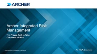 Rsa Archer Risk Intake Module Enterprise risk management la digital transformation di sogei | PDF