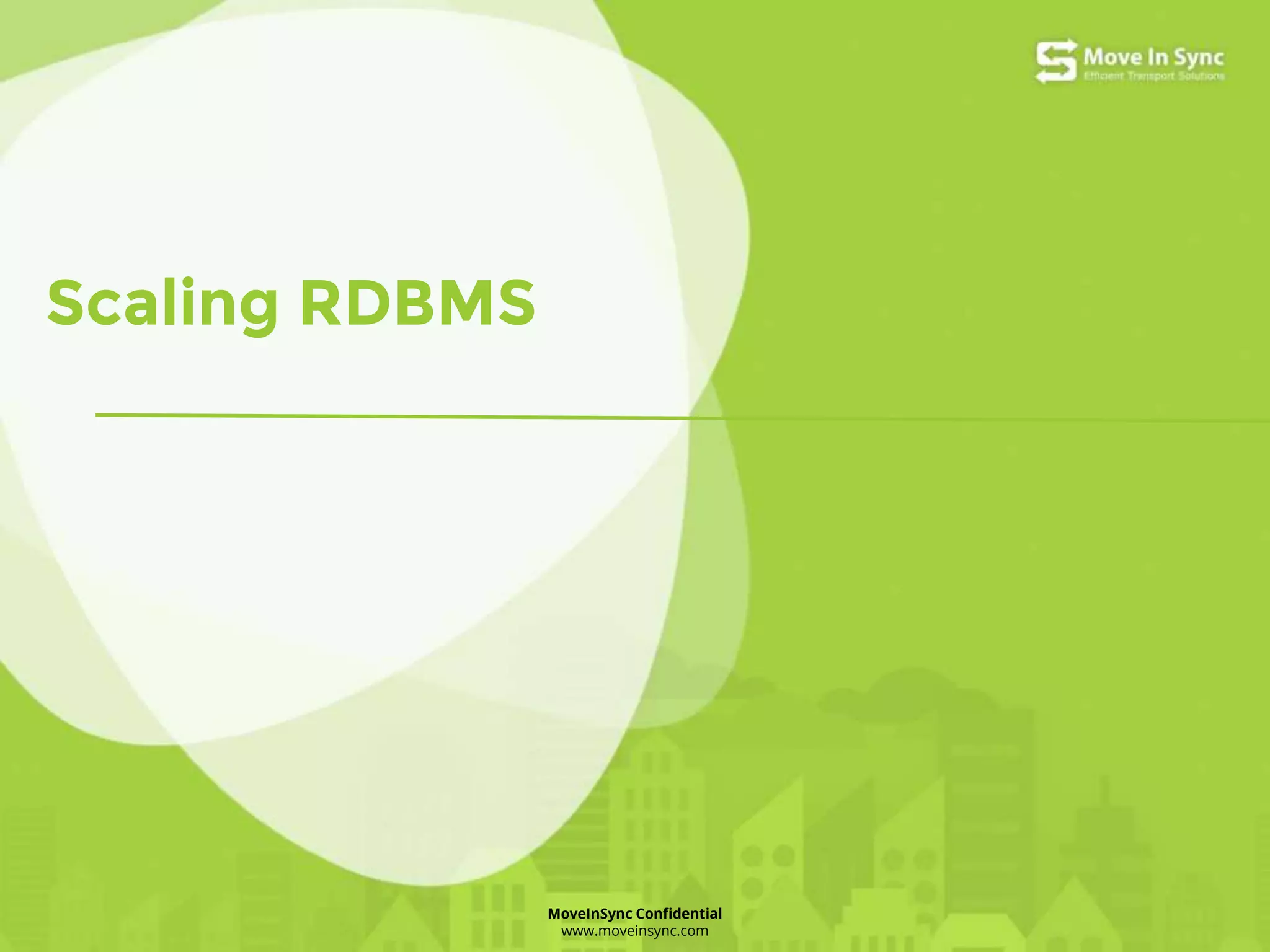 Enterprise SaaS Persistence With AWS Databases | PPT