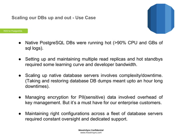 Enterprise SaaS Persistence With AWS Databases | PPT