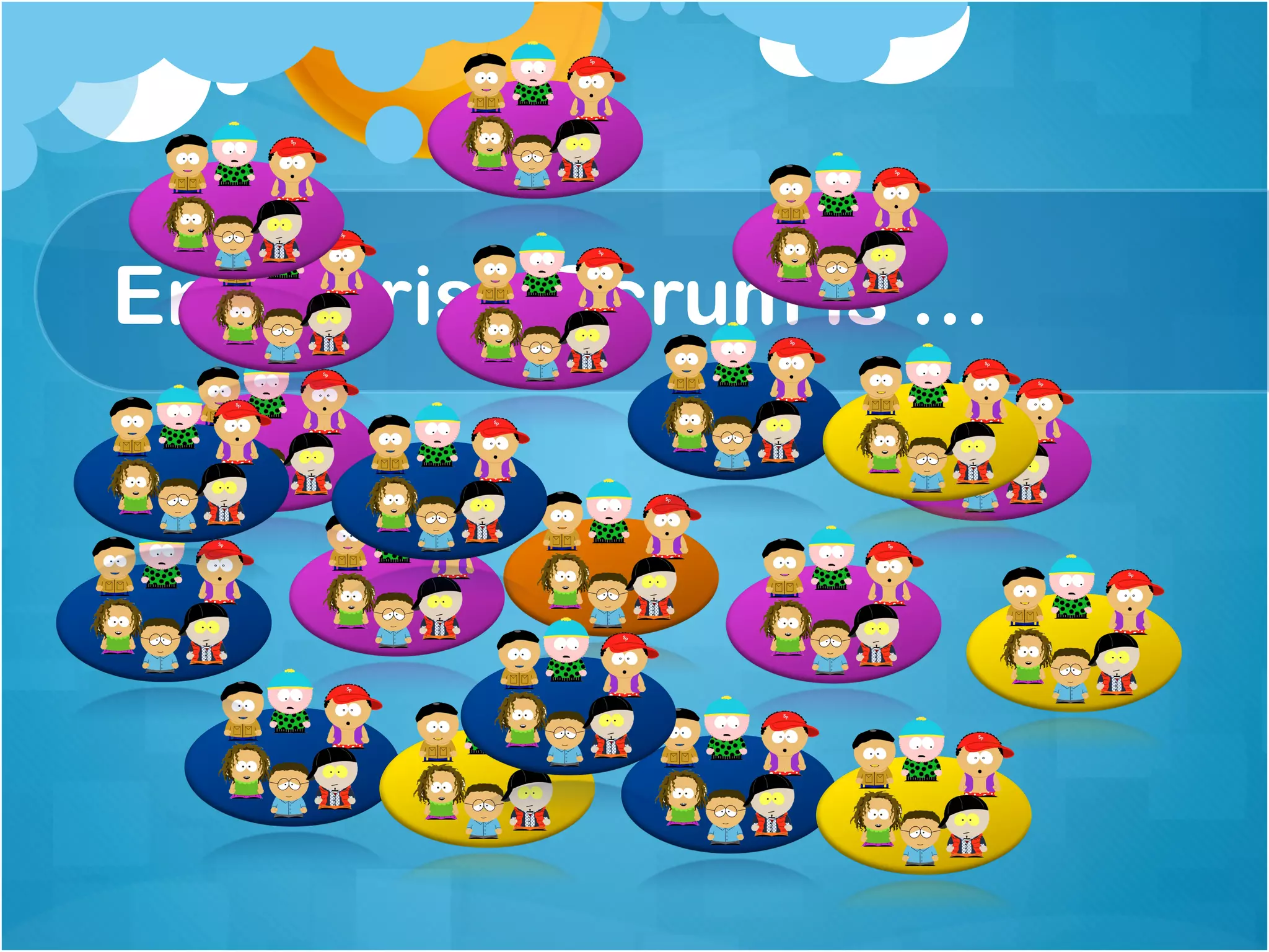 Enterprise Scrum is …
 