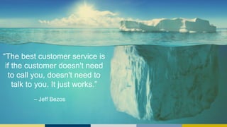 “The best customer service is
if the customer doesn't need
to call you, doesn't need to
talk to you. It just works.”
– Jef...