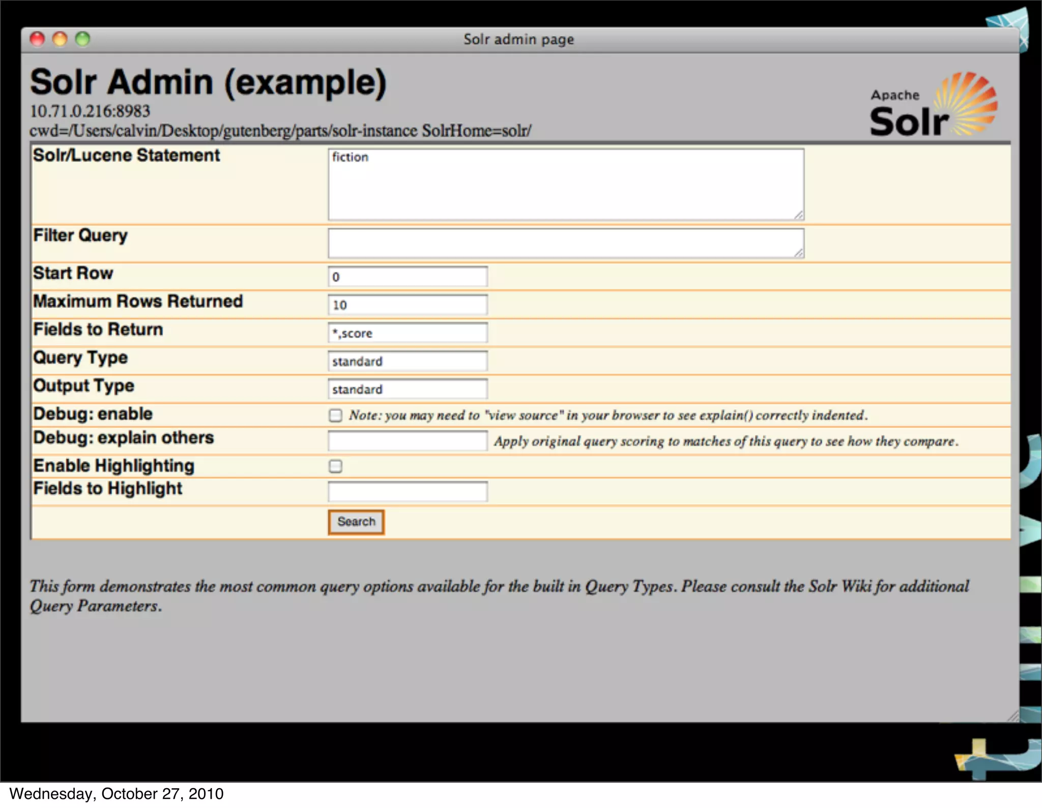 PLONE CONFERENCE 2010
Wednesday, October 27, 2010
 