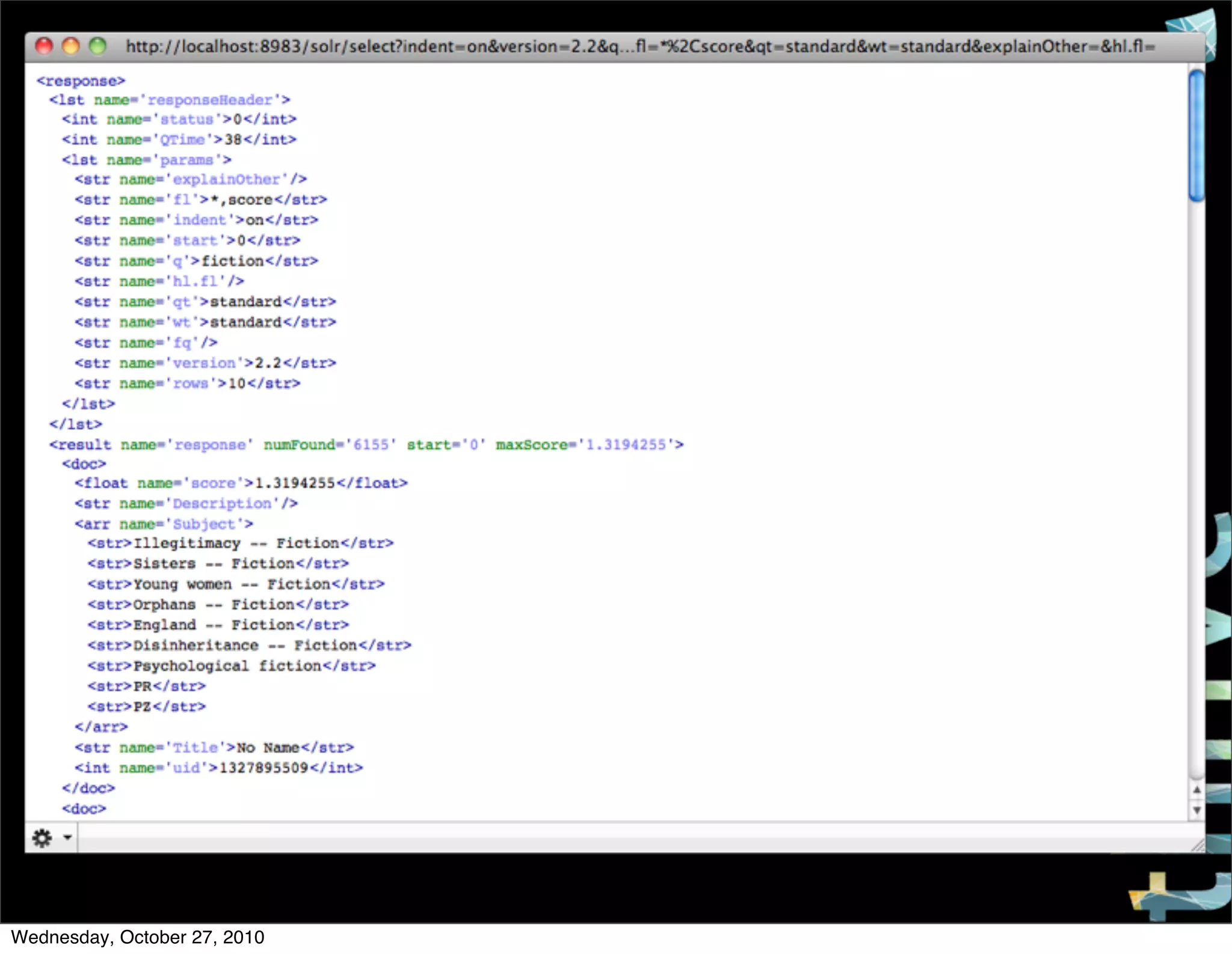 PLONE CONFERENCE 2010
Wednesday, October 27, 2010
 