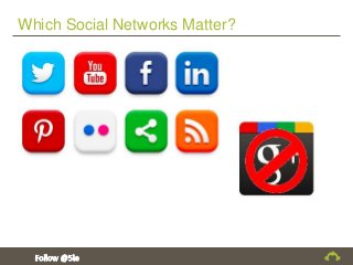 Which Social Networks Matter?
 