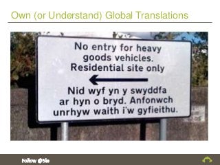 Own (or Understand) Global Translations
 