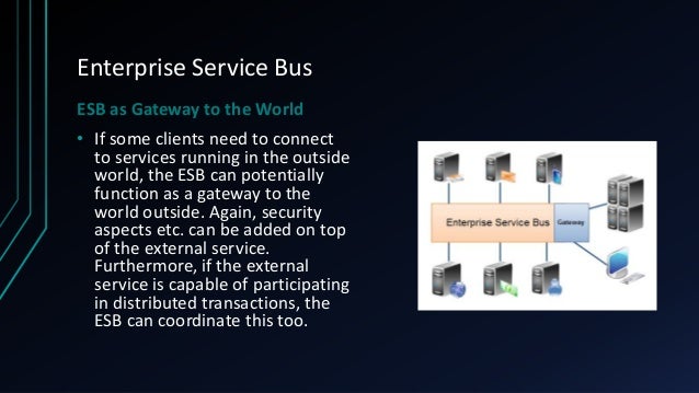 Enterprise service bus thesis