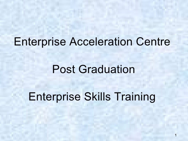 Enterprise Skills