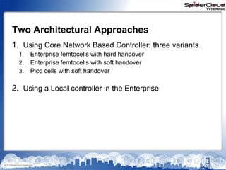 Enterprise small cell architecture webinar | PPTX
