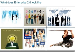 What does Enterprise 2.0 look like




                                     1
 