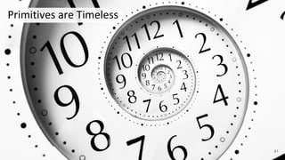 Primitives are Timeless
41
 