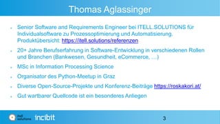 Thomas Aglassinger
 Senior Software and Requirements Engineer bei ITELL.SOLUTIONS für
Individualsoftware zu Prozessoptimi...