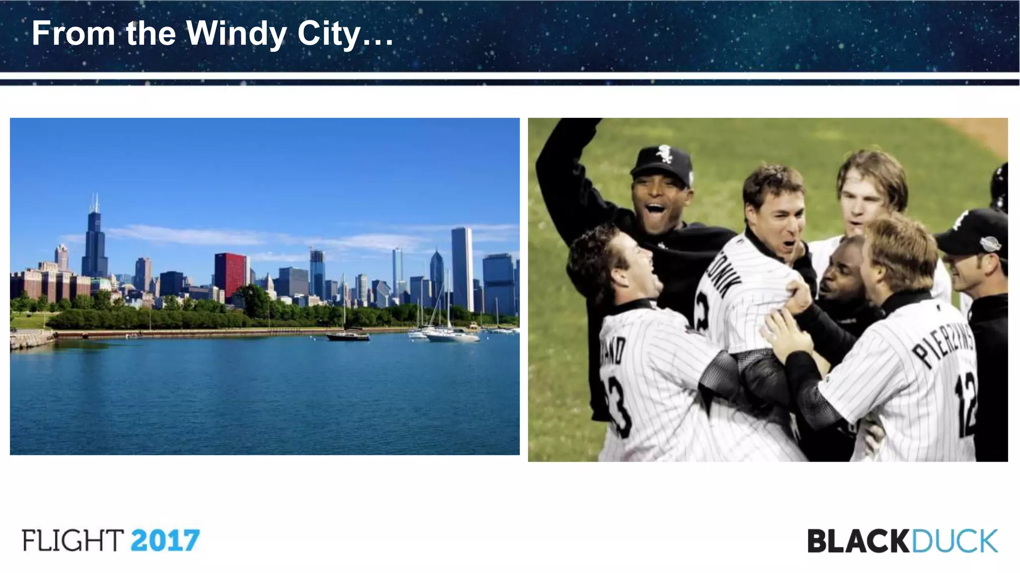 From the Windy City…
 