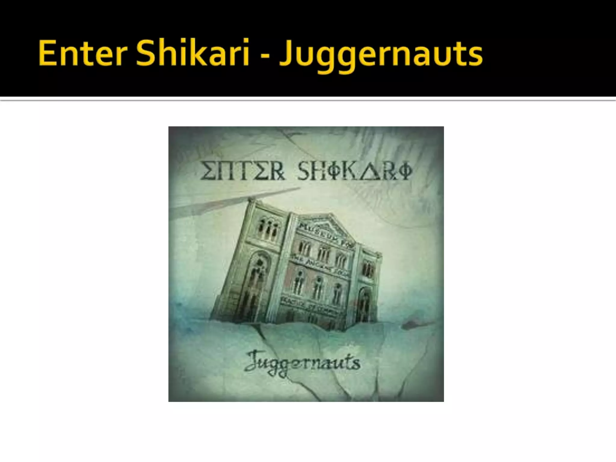 Enter Shikari - Juggernauts