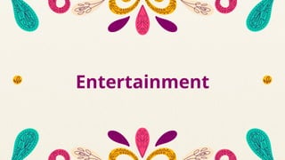 Types of Movies, Music and TV Programs for ESL | PPTX