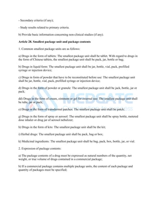 Circular 01/2018/TT-BYT: ON LABELING AND PACKAGE INSERTS OF DRUGS AND ...
