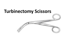 Turbinectomy Scissors
