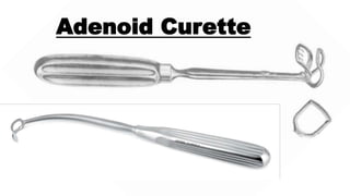 Adenoid Curette