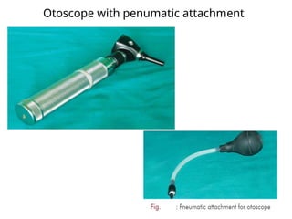 INSTRUMENTS USED IN THE FIELD OF EAR NOSE AND THROAT | PPTX