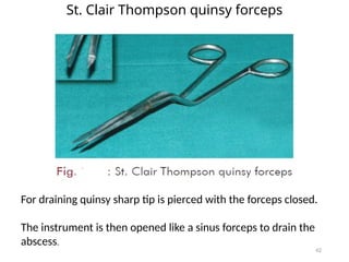EAR NOSE AND THROAT INSTRUMENTS AND ITS USES | PPTX