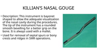 Comprehensive Overview of Ear, Nose, and Throat Surgical Instruments | PPTX