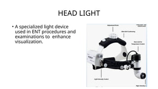 Comprehensive Overview of Ear, Nose, and Throat Surgical Instruments | PPTX