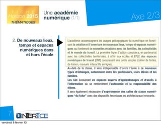 Axe 2/3




     7
dimanche 10 février 13
 